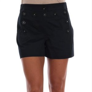 NWT DOLCE & GABBANA Black Cotton Low Waist Shorts